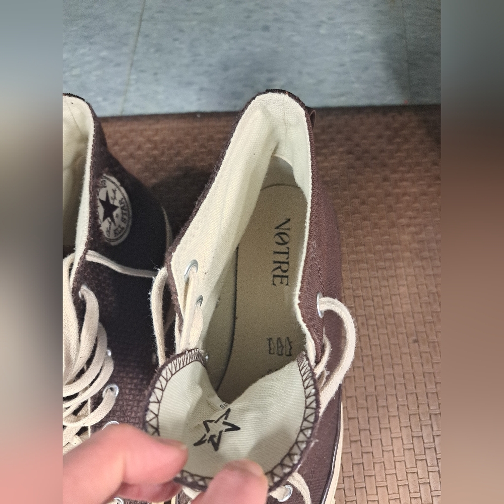 Men's Converse brown shoes size men's 11 - Picture 6 of 7